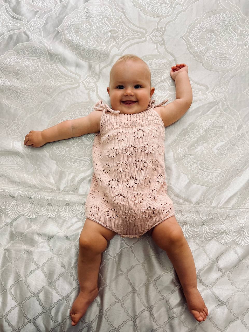 мастер-класс по вязанию боди 'Пузырьки"