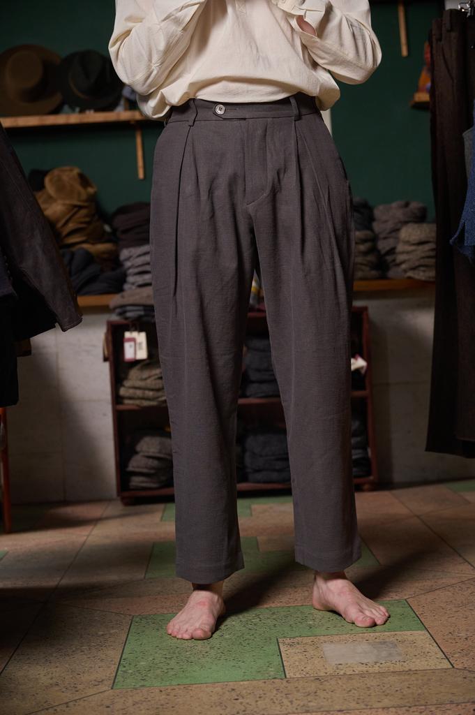 Рабочие брюки из вареной конопли