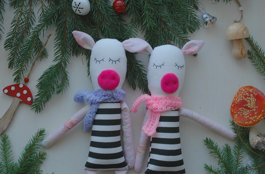 Свинки в полосочку