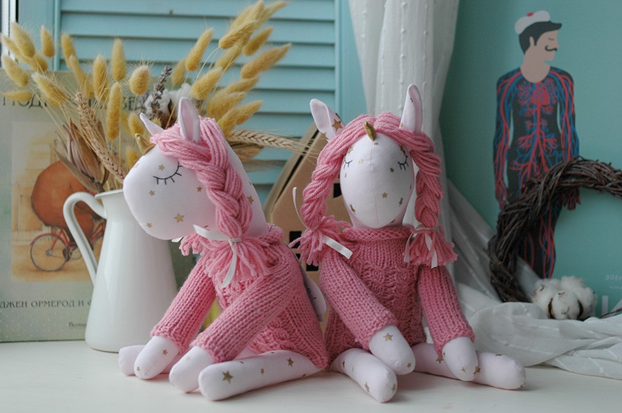 единороги в звездах