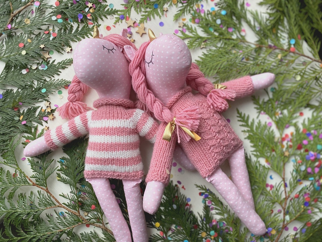 единорожки розовые