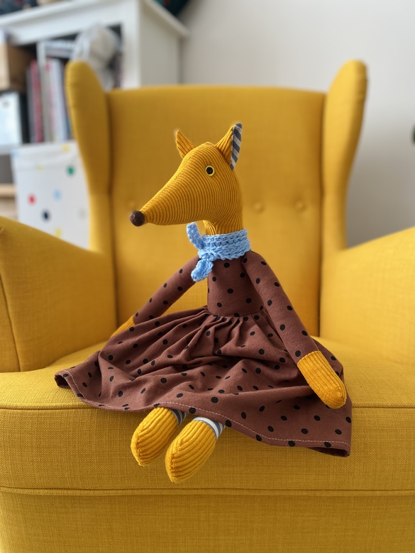 Лиса в платье