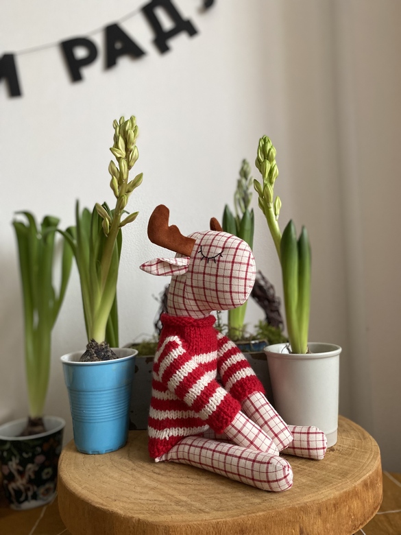 Лось к клеточку