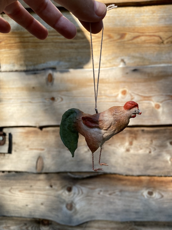 Петушок ватный