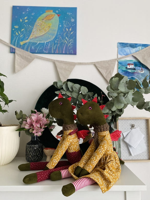 Драконы зелёные