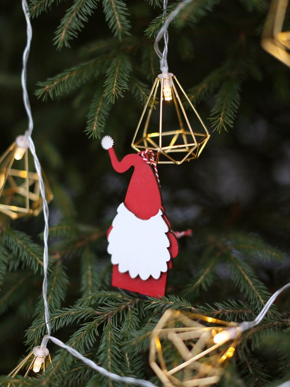 ТЕГ ДЕРЕВЯННЫЙ (ГНОМИК С БОРОДОЙ)