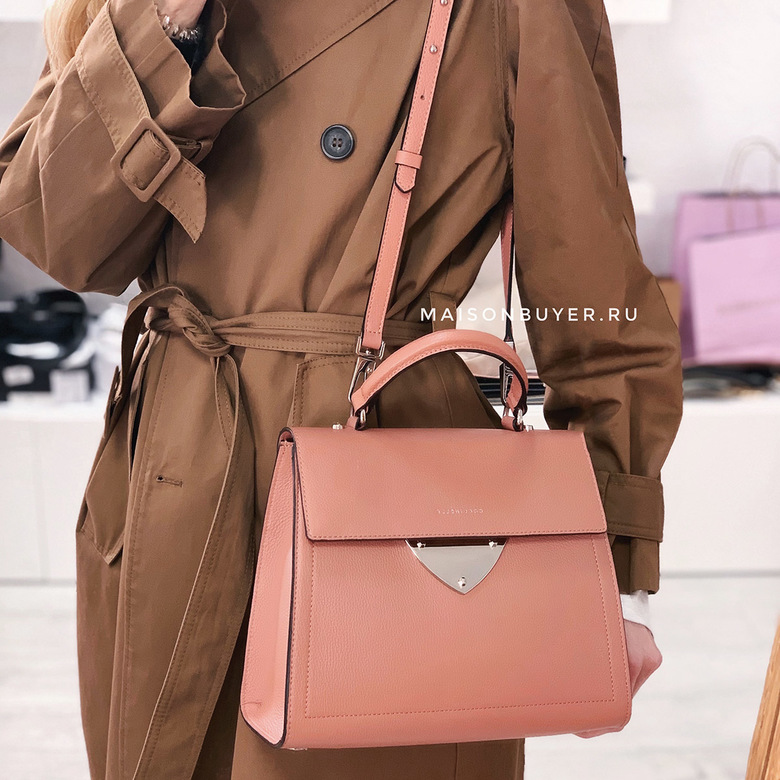 сумка Coccinelle b14 medium bag argile / лосось HB0035S