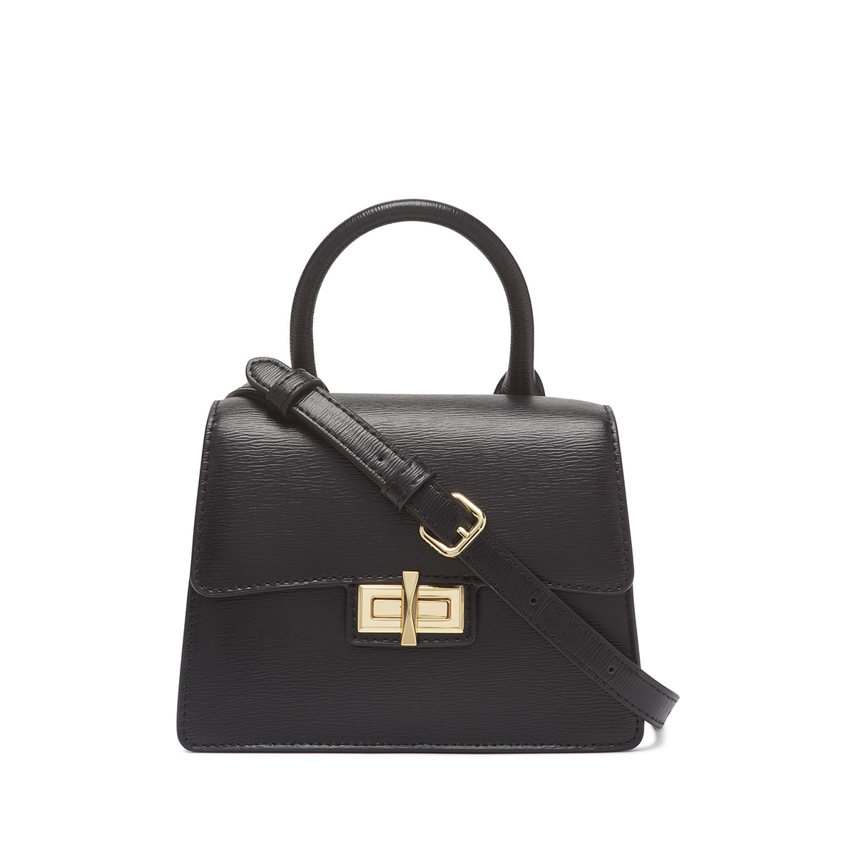 сумка DKNY Jojo mini satchel  цвет black / черный HBJOJO01T