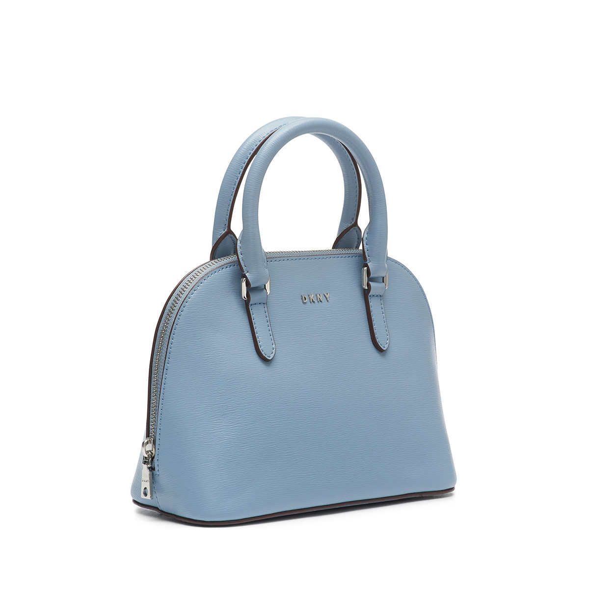 сумка DKNY Bryant Dome satchel цвет Blue Moon / серо-голубой HBDOME15S