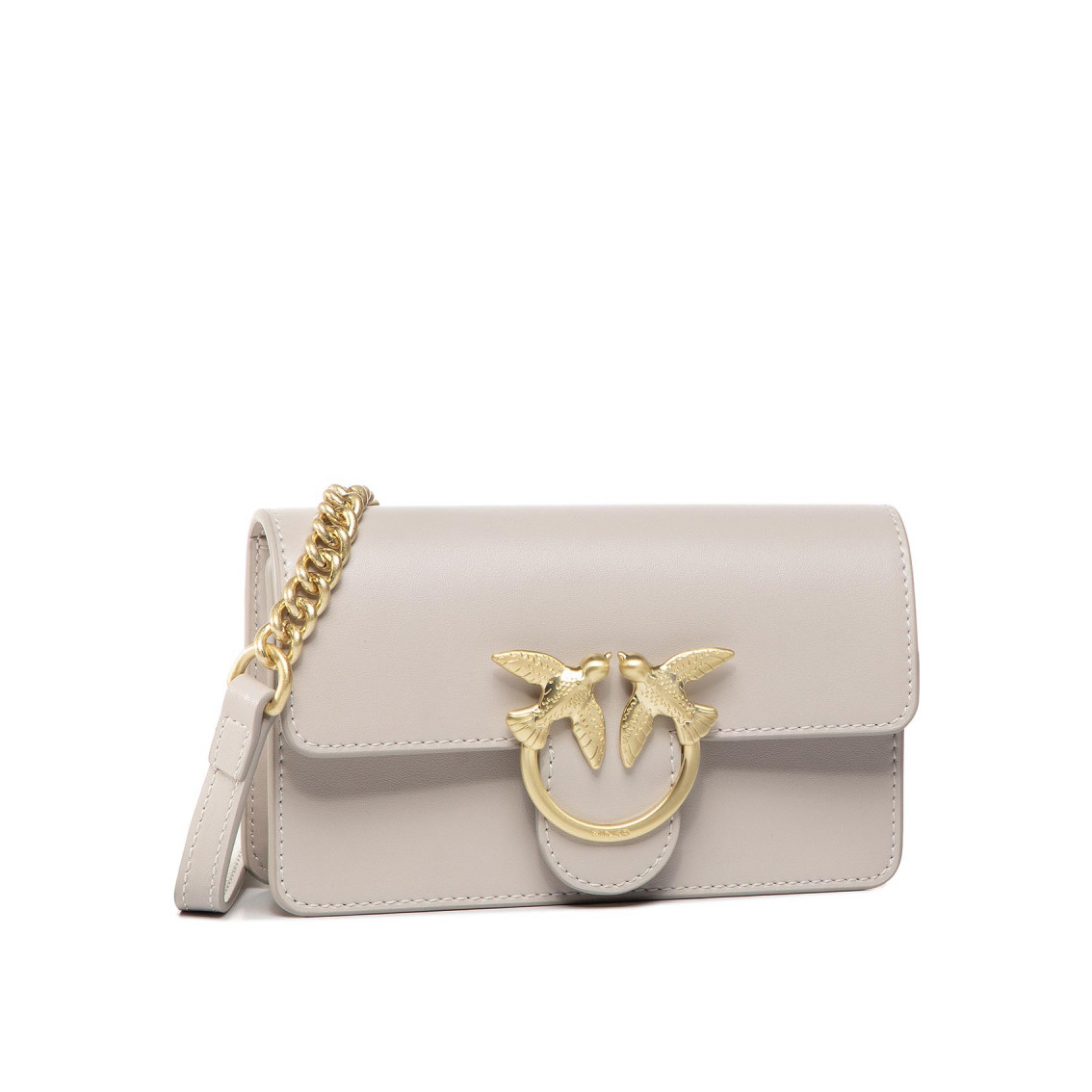 поясная сумка PINKO LOVE BABY ICON SIMPLY цвет beige / беж HBSIMPLY02B