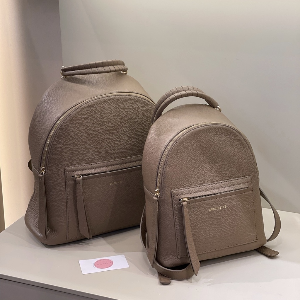 рюкзак COCCINELLE AZALEA цвет Taupe / Серо-коричневый BPazalea08S BPazalea08M