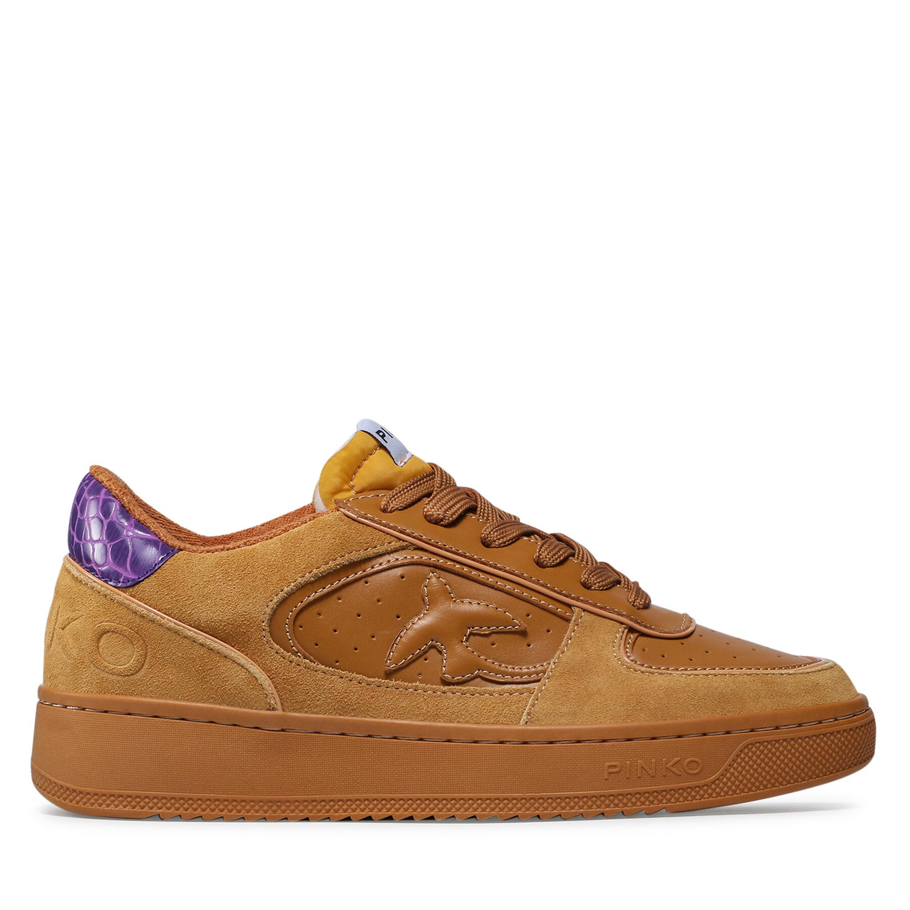 кеды PINKO BROOK 1 BASKET SNEAKER Marrone / Рыжий SHBROOK06