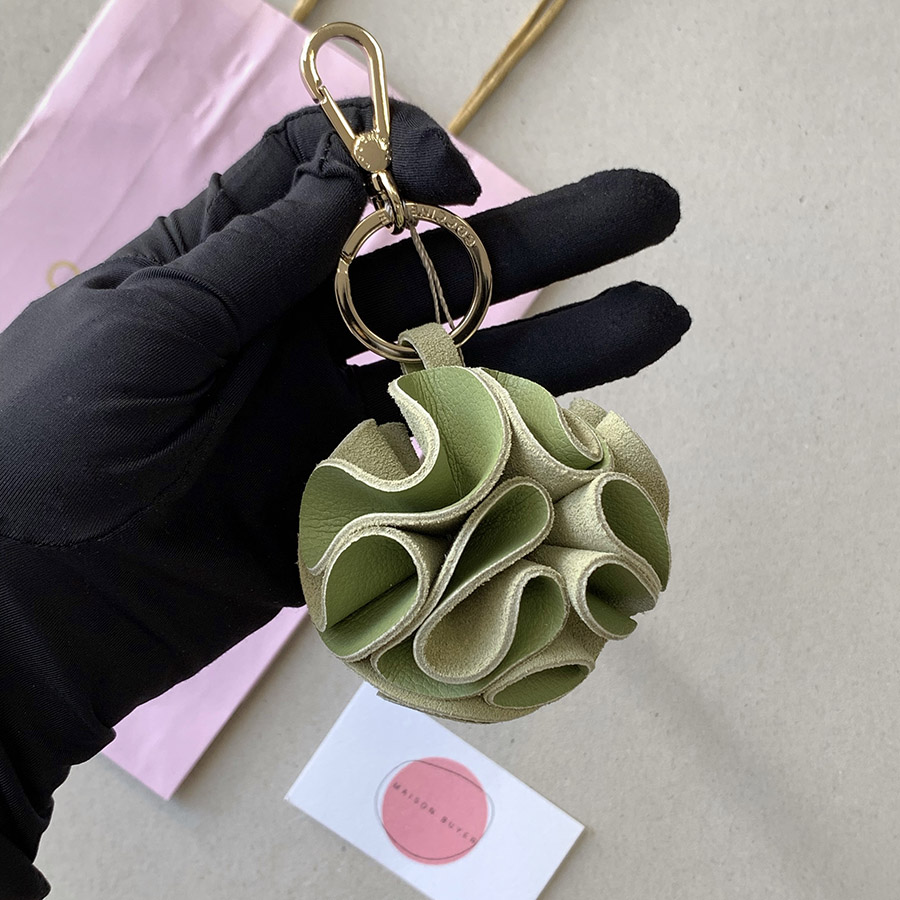 COCCINELLE portachiavi green