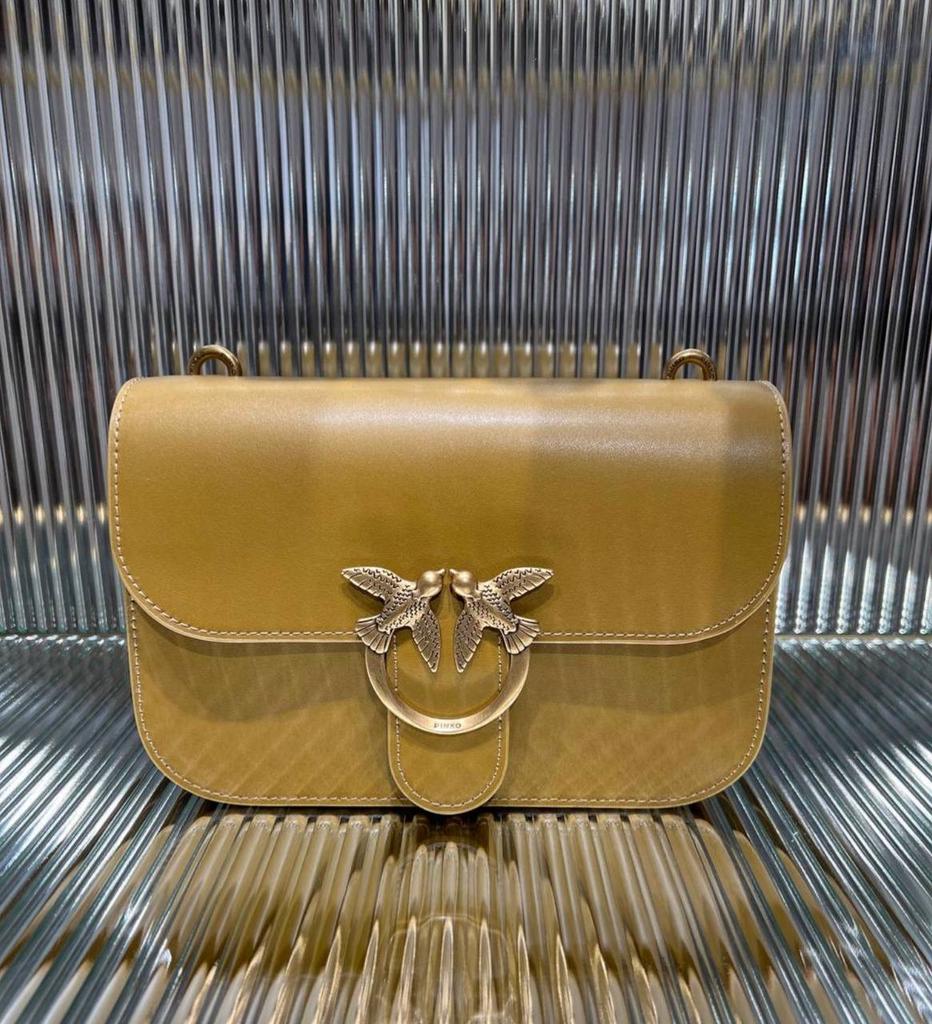 сумка PINKO LOVE BELL SIMPLY Fango PIBELL13S