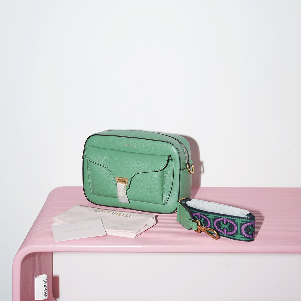 COCCINELLE BEAT SOFT RIBBON SMALL Peppermint / Мятный