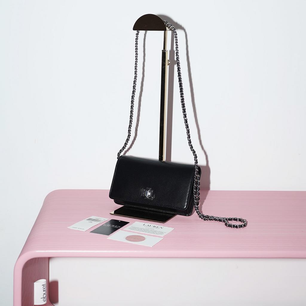 СУМКА LAUREN RALPH LAUREN PHONE CASE Black / Черный M00645