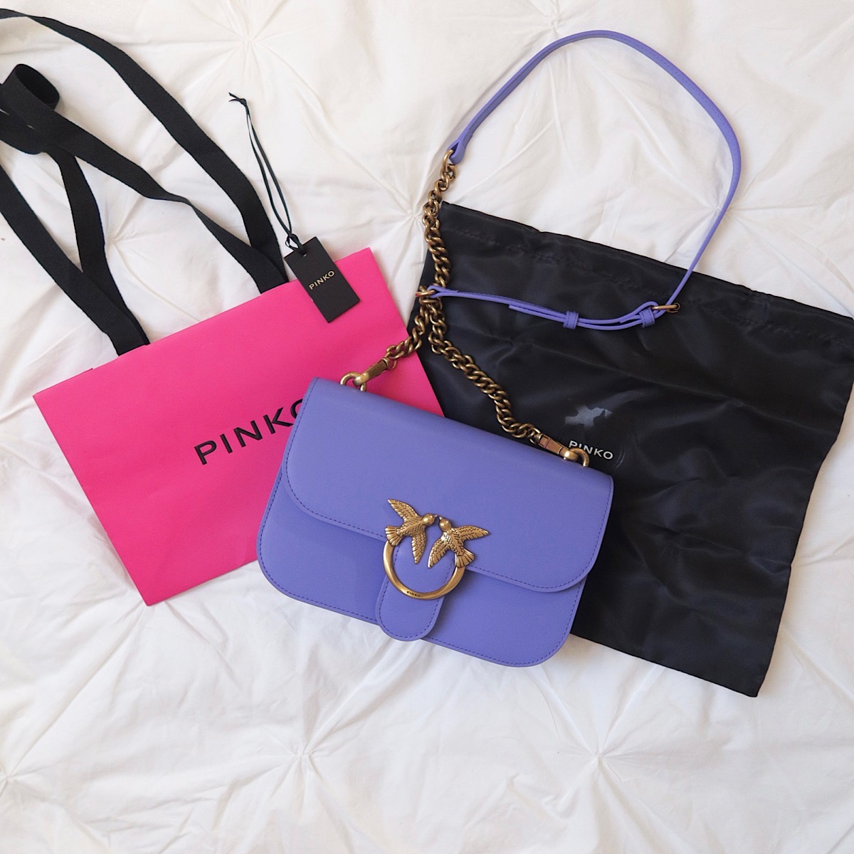 СУМКА PINKO LOVE BELL CLASSIC Very pery / Фиолетовый M00025