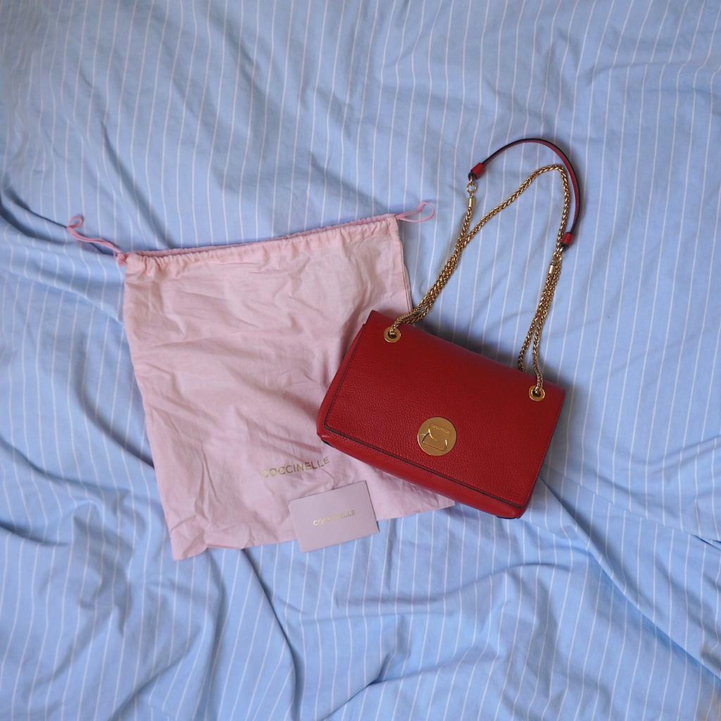 СУМКА COCCINELLE LIYA Ruby / Красный M00687