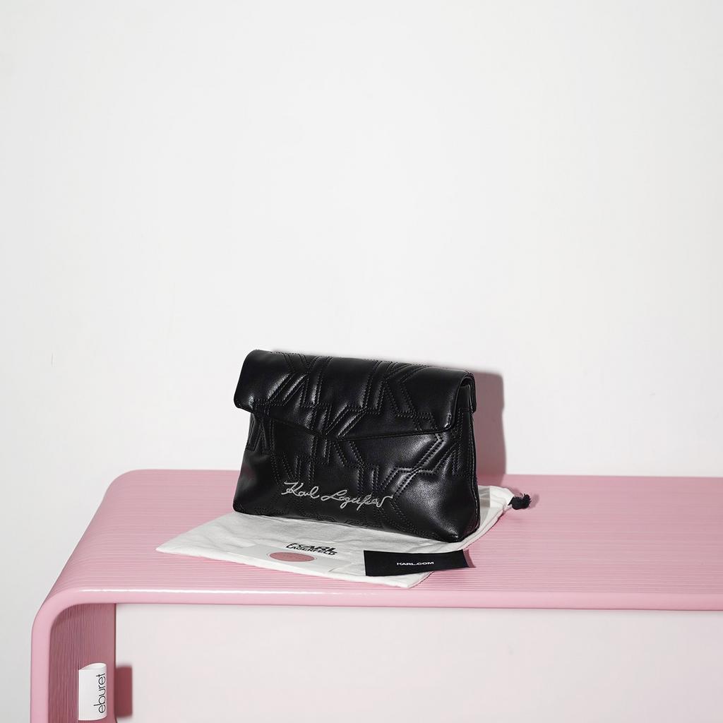 КЛАТЧ KARL LAGERFELD K/KURL POUCH цвет Black / Черный M00759