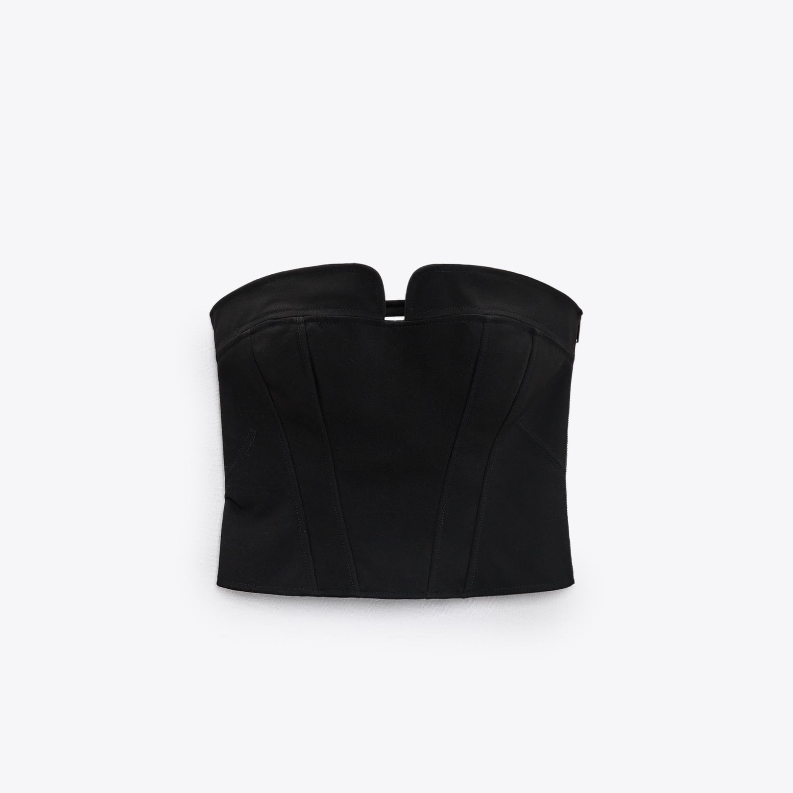 ТОП-БЮСТЬЕ ZARA цвет черный M00359