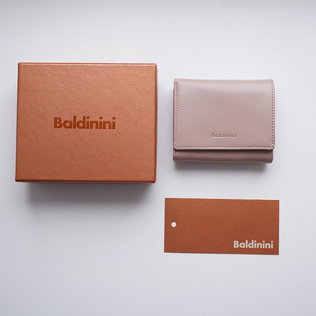 МИНИ КОШЕЛЕК BALDININI SMALL COIN PURSE WOMAN FIRENZE цвет Cipria / пудровый M00114