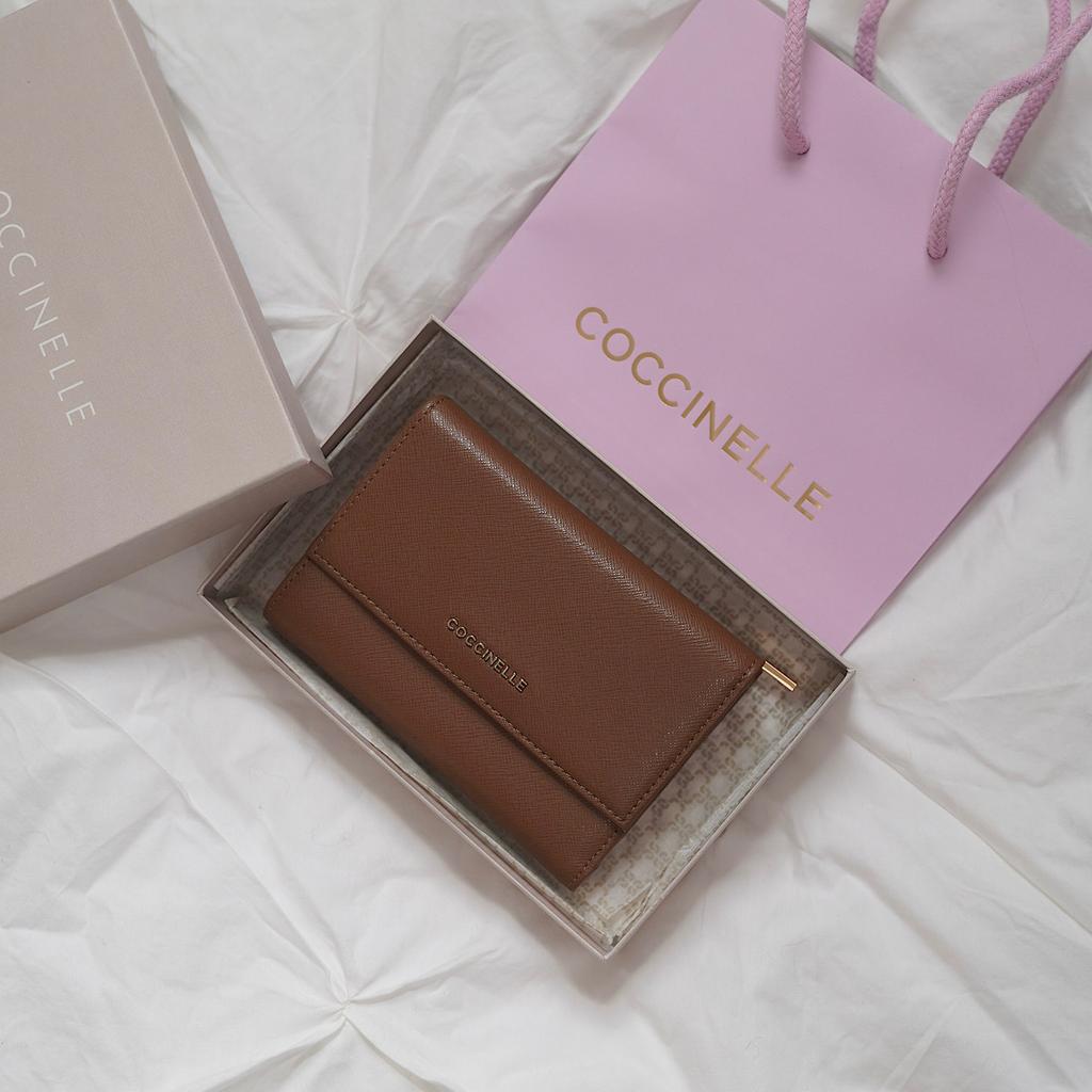 СРЕДНИЙ КОШЕЛЕК COCCINELLE MEDIUM WALLET цвет Tobacco / Табачный M00684