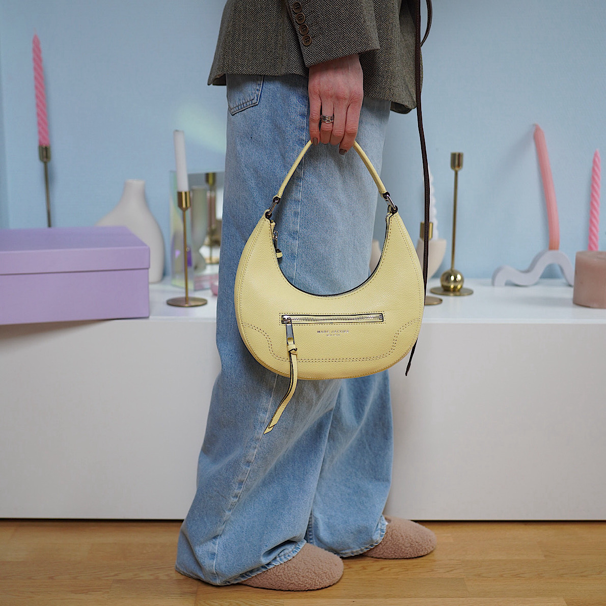 СУМКА MARC JACOBS CRESCENT French Vanilla / Ваниль M00006