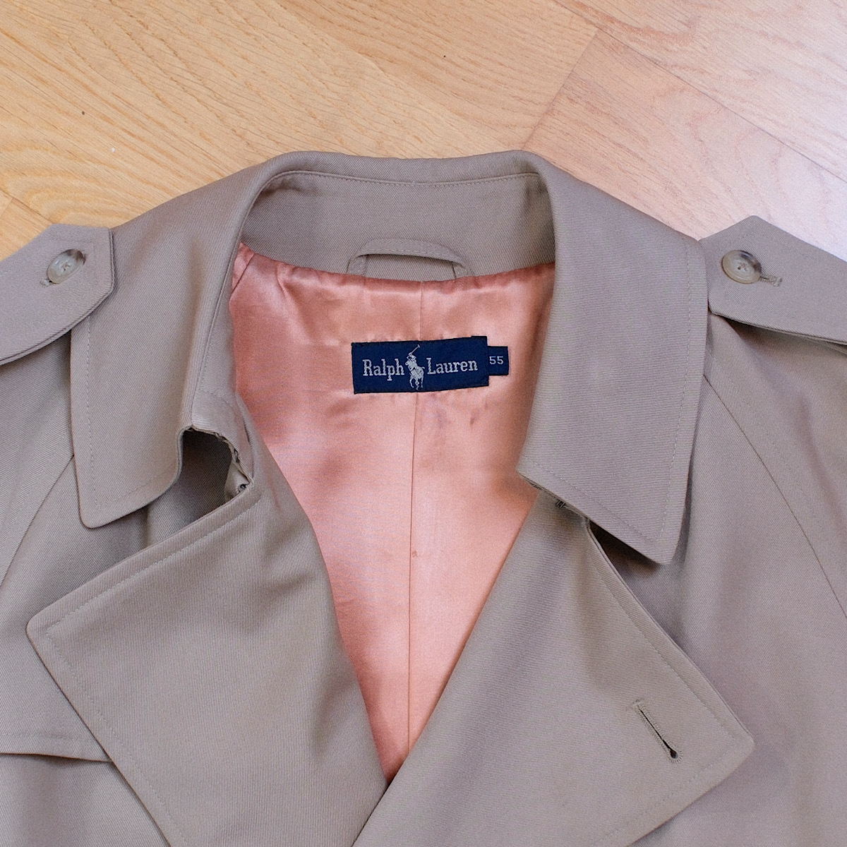ВИНТАЖНАЯ ТРЕНЧ RALPH LAUREN S V00048