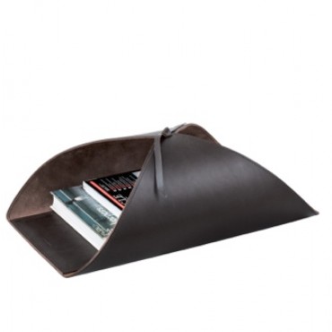 Гезетница из натуральной кожи