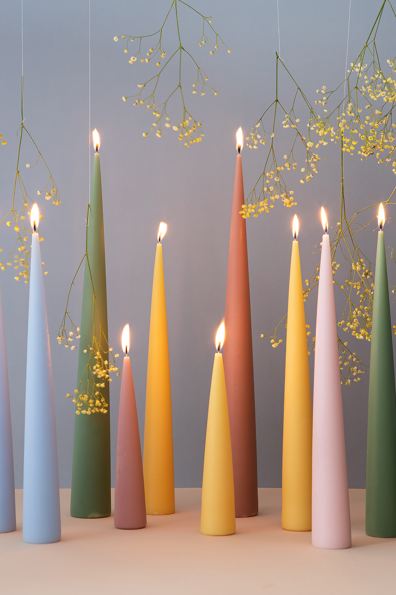 Новинка! Конусные Свечи