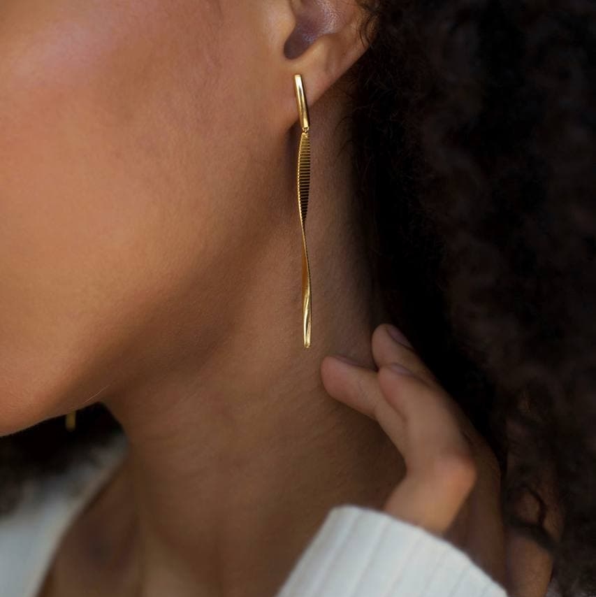 Серьги HELIX GOLD