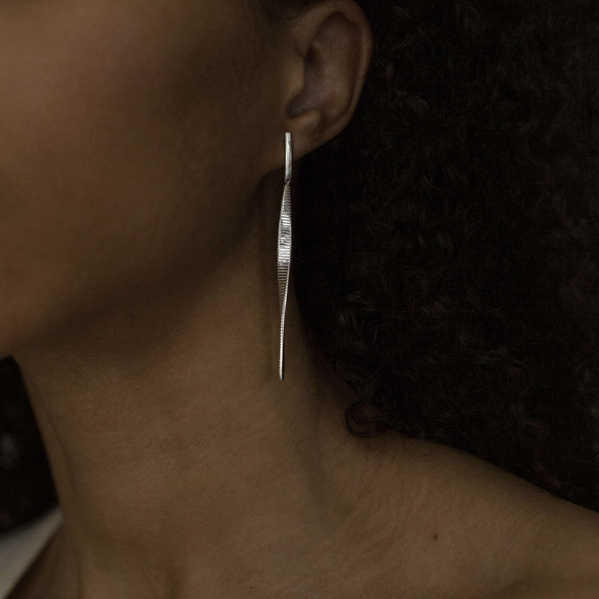 Серьги HELIX SILVER