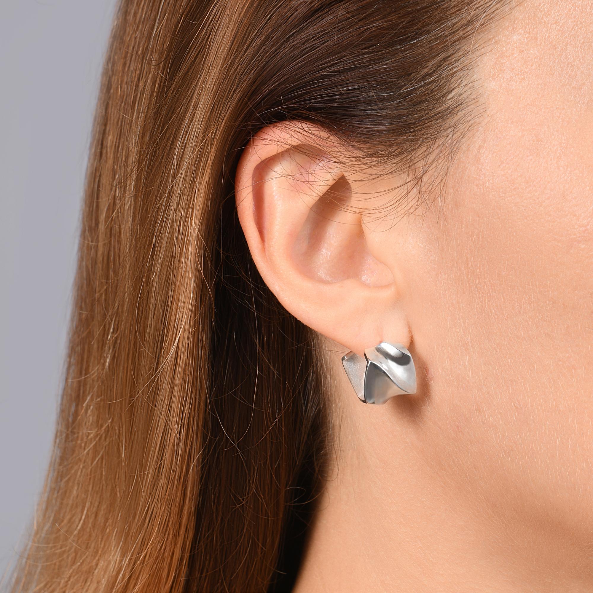 Серьги  "STELLAR" Silver