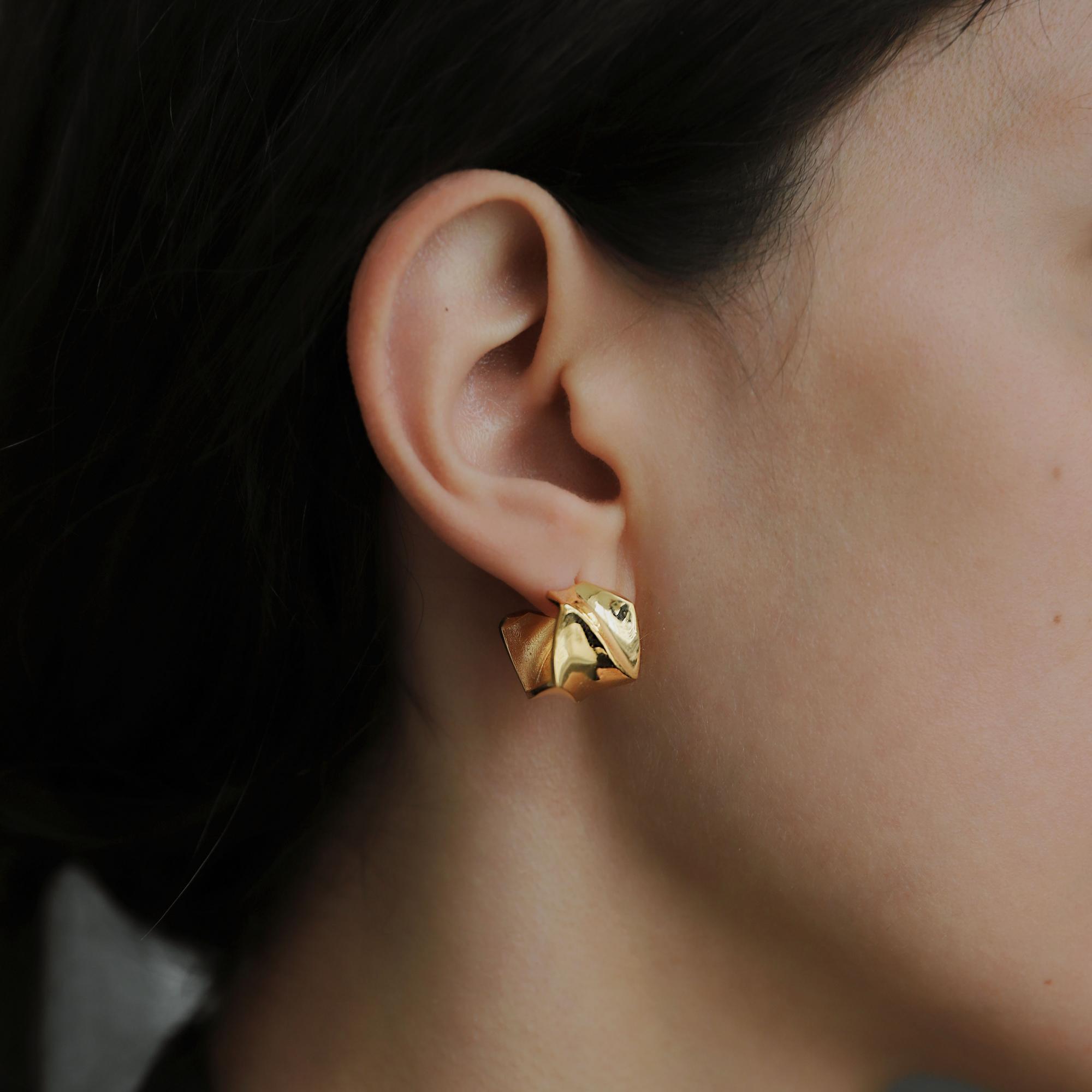 Серьги  "STELLAR" Gold