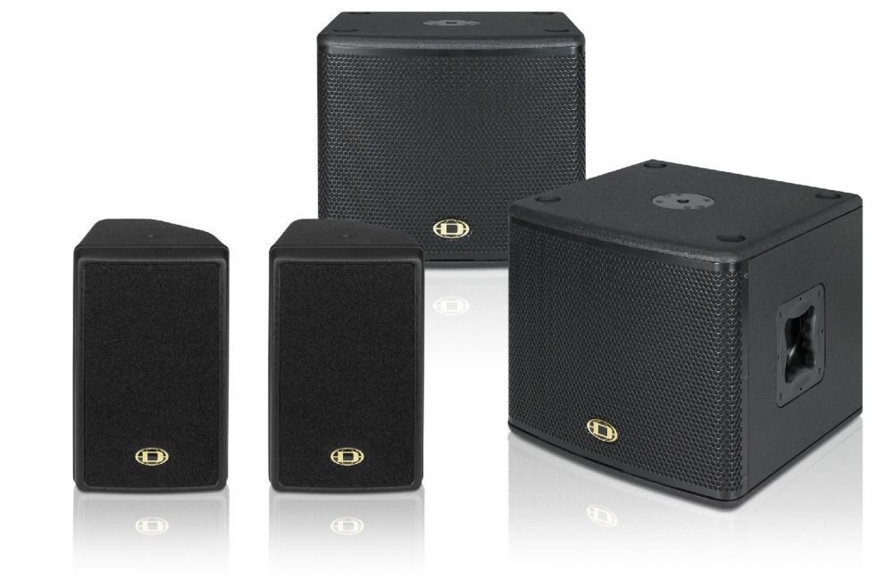 Комплект профессиональной акустики 1,3 кВт Dynacord D-Lite 1000