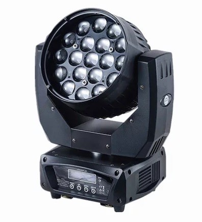 ESTRADA PRO LED MH ZOOM 1915 v.II Светодиодная вращающаяся голова заливного света 19 шт. х 12W RGBW с функцией zoom