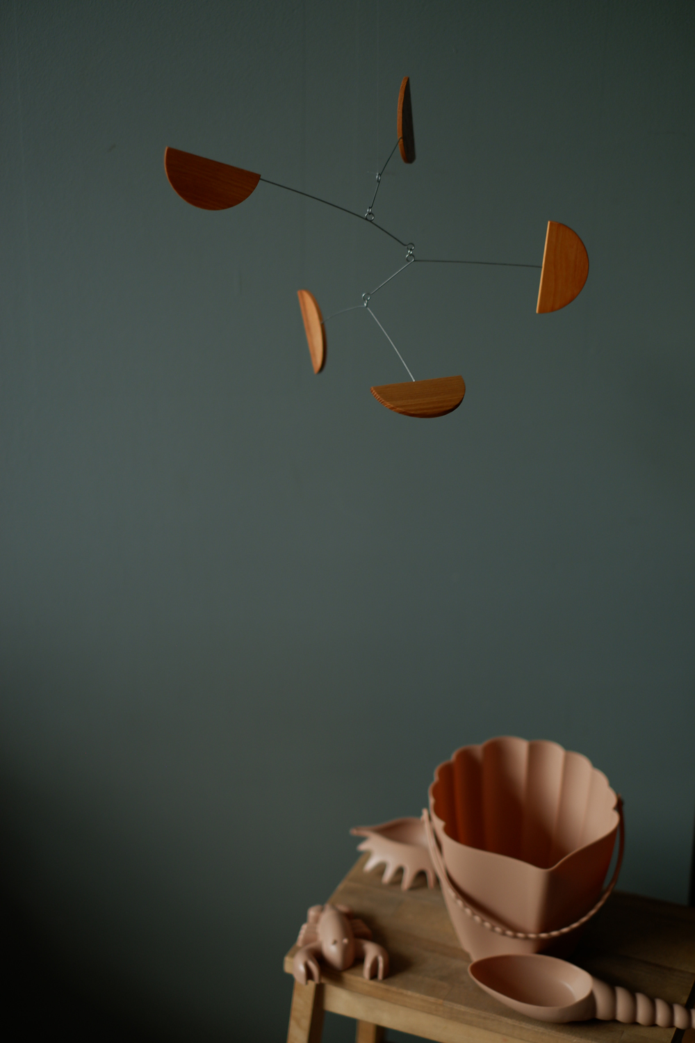 Reese hanging kinetic mobile