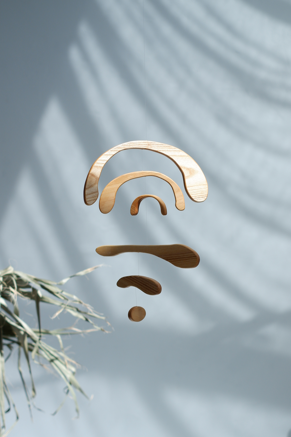 Zen hanging kinetic mobile