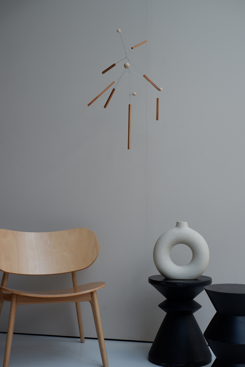 Izumi hanging kinetic mobile