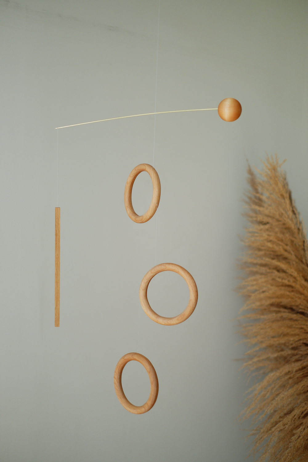 Ryoko hanging kinetic mobile