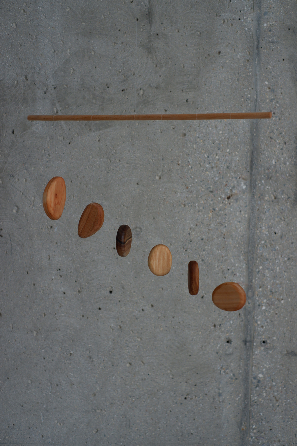 Stone Garden hanging kinetic mobile