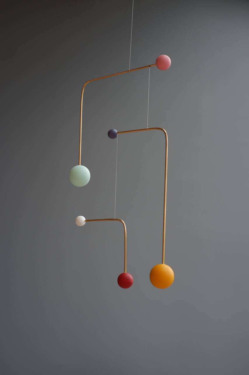 To See The Light hanging kinetic mobile