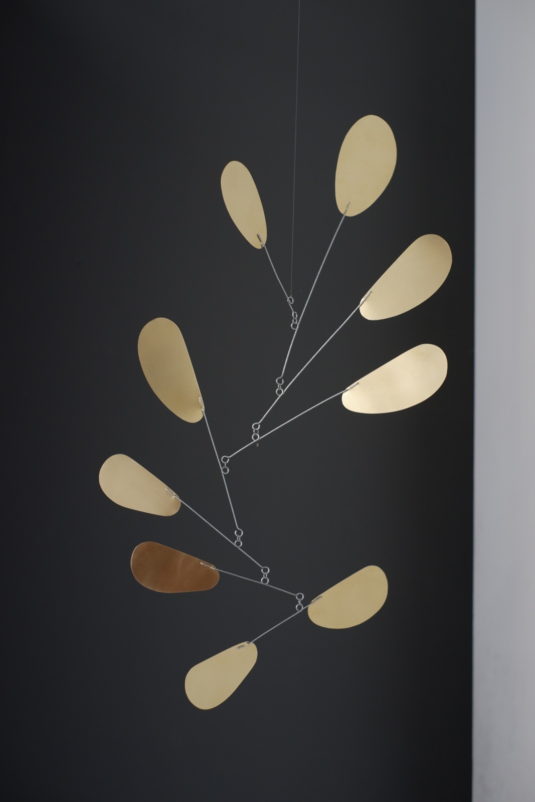 Dolly brass hanging mobile