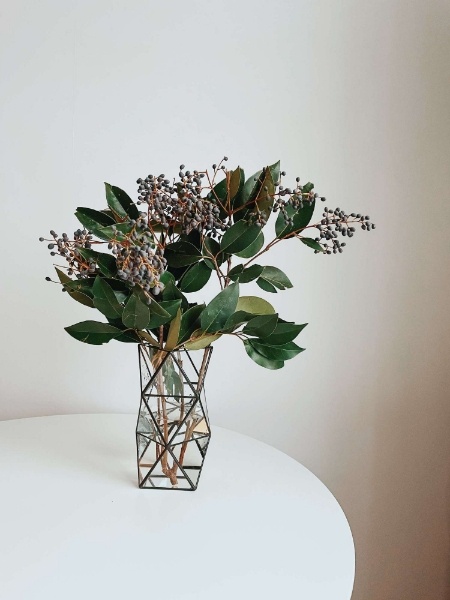 ваза для цветов и сухоцветов Тиффани