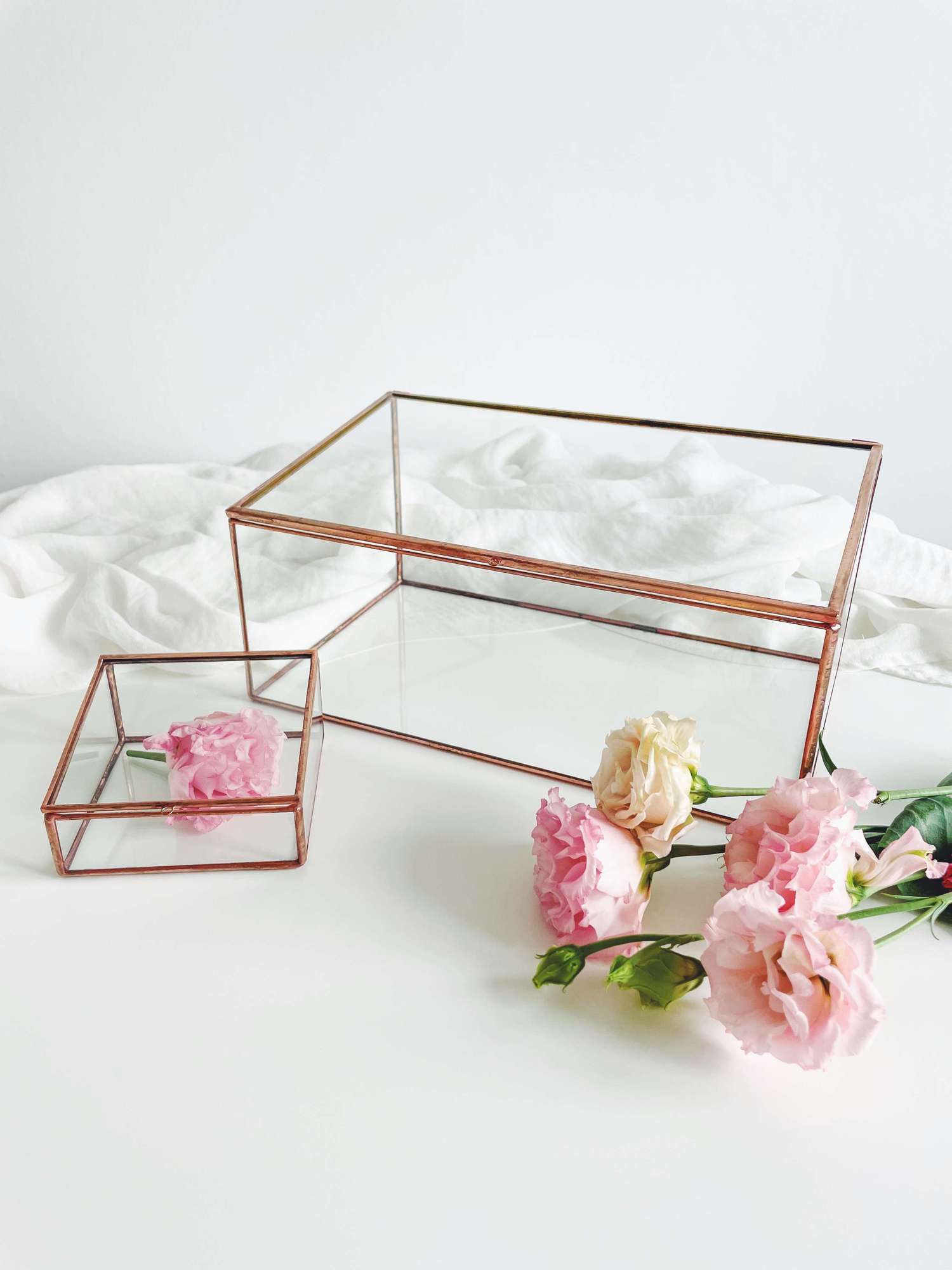 комплект Бракосочетательный (сундучок+шкатулка)