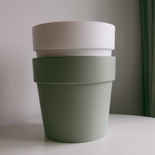 большой матовый горшок, 16,6л