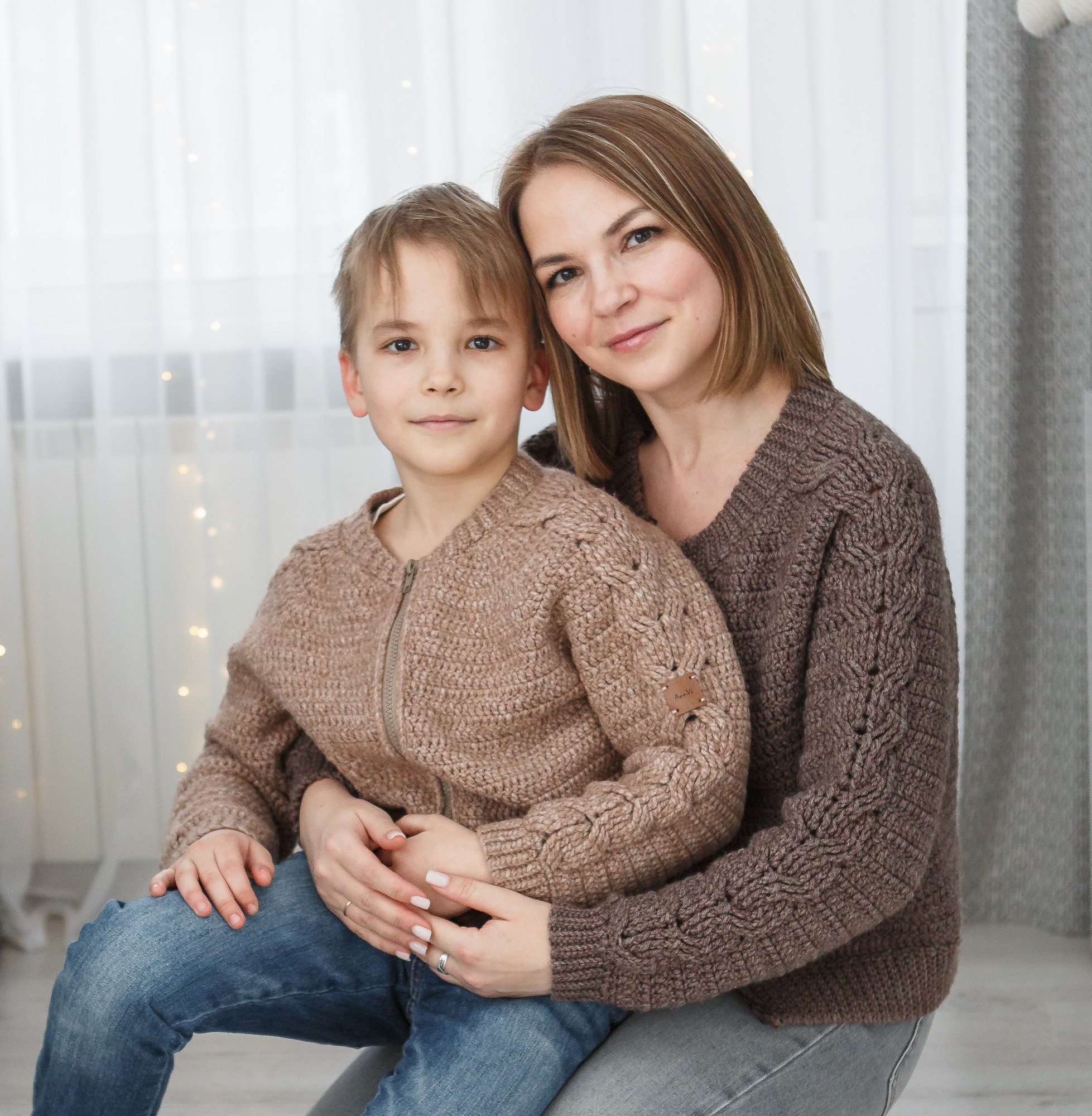 Мастер-класс на бомбер "Цепи".