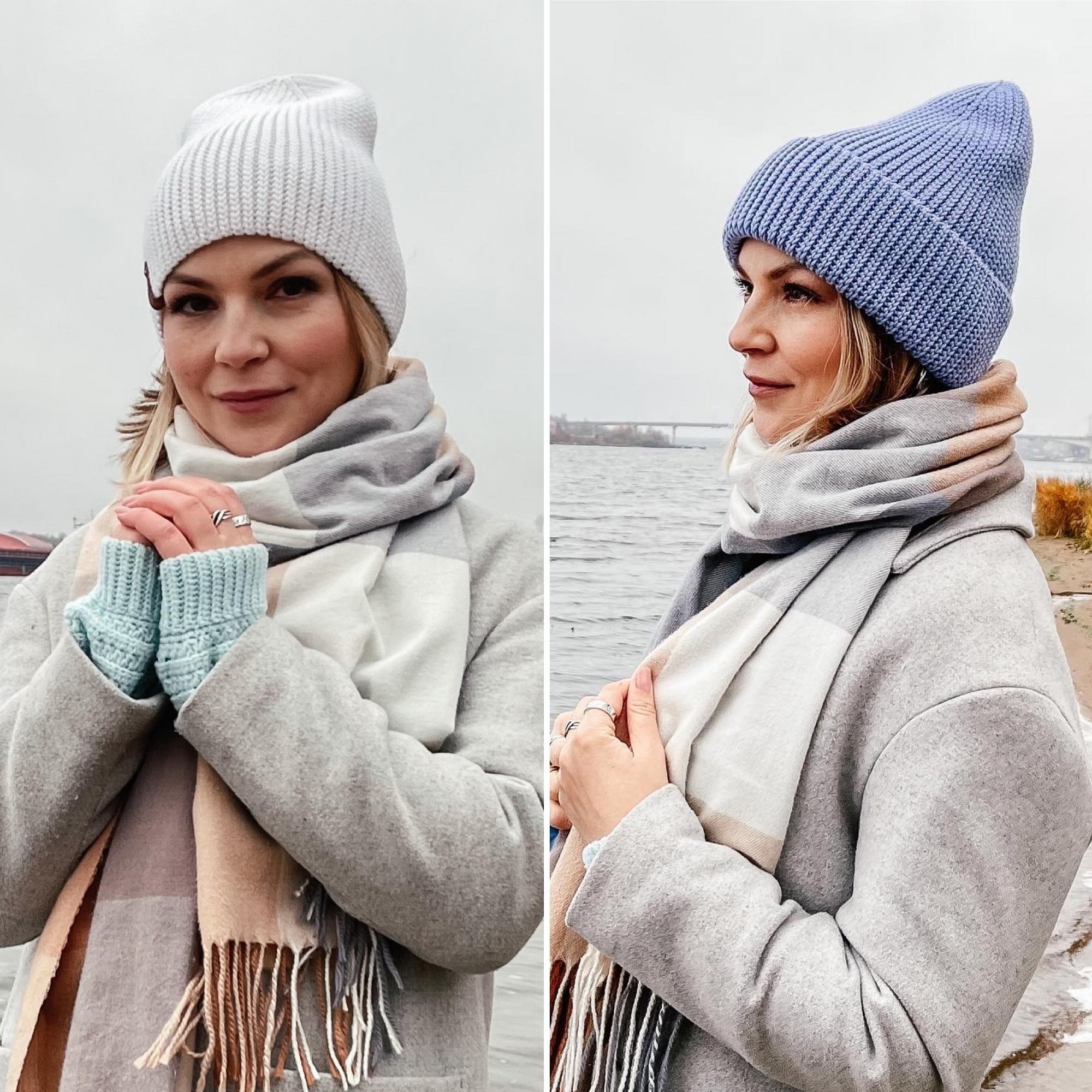 Совместник на шапочку с разными макушками.