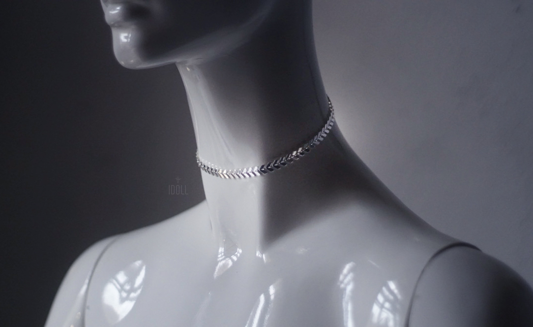 коллар посеребренный