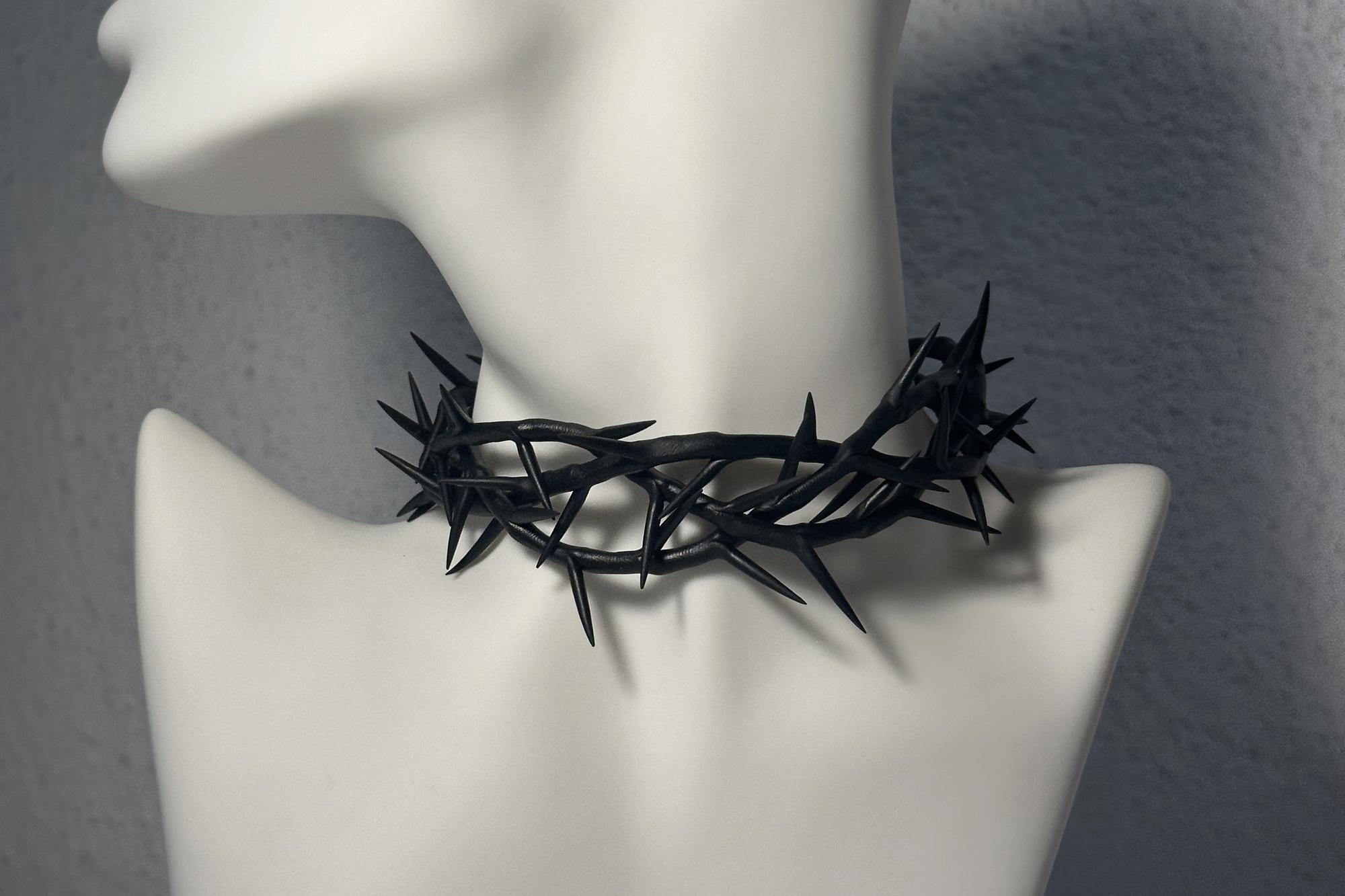 коллар тройная терновая ветвь